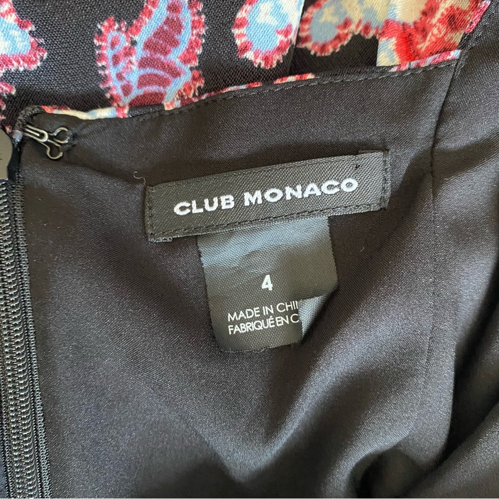 2/$25 Club Monaco Denay Floral Wide Leg Cropped Jumpsuit - Picture 7 of 8